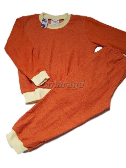 Dětské pyžamo elastické froté - rezaté