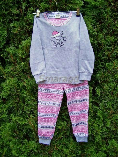 Dětské pyžamo VLOČKA růžová