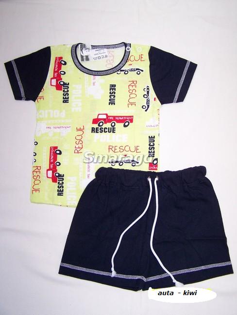 Tričko a kraťasy Hasiči zelené
