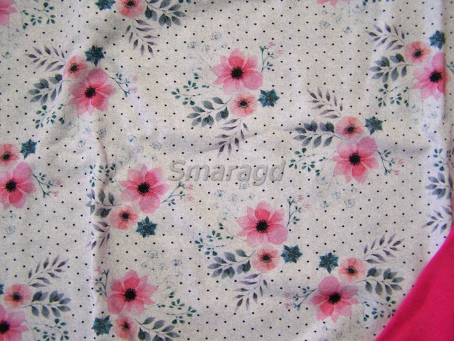 Dětské pyžamo DIGI tisk Růžičky