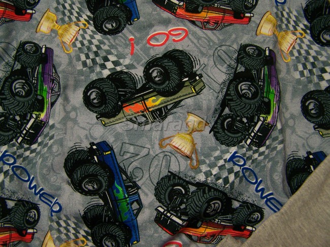 Dětské pyžamo DIGI tisk Monter Truck