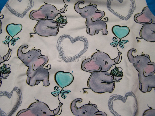 Dětské pyžamo DIGI tisk Slon