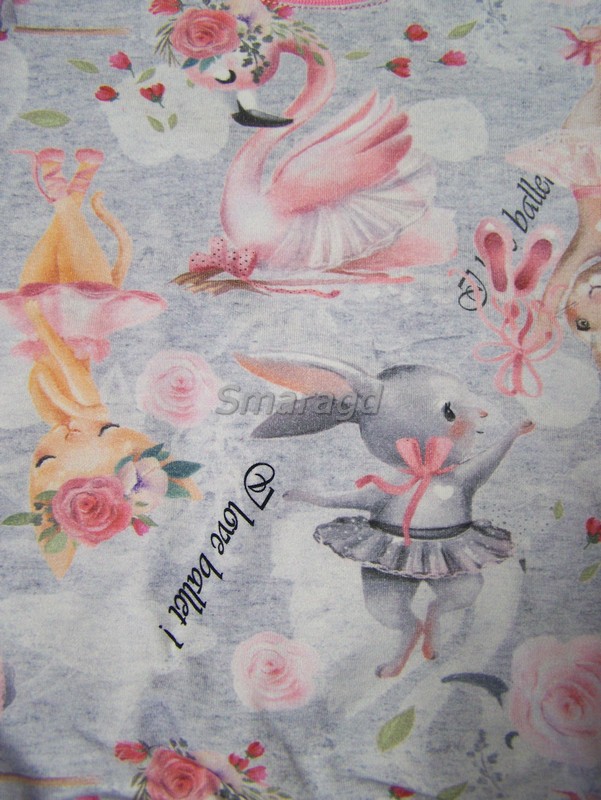 Dětské pyžamo labuť a zajíčci
